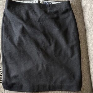 J. Crew Black Pencil Skirt